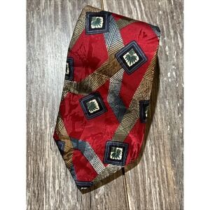 Andre Gianni Designer Silks‎ Men's Tie Abstract 100% Silk USA Multicolor EUC